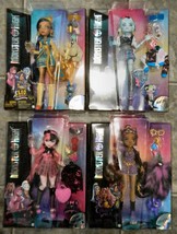 Monster High G3 4 Reboot Dolls Frankie Draculaura Lagoona Clawdeen Mint Box 2022 - £139.31 GBP