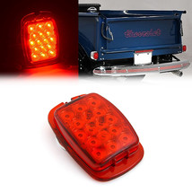 Red LED Tail Brake Signal Lamp Lens Each for 1940-53 Chevy GMC Truck &amp; 37-38 Car - £24.63 GBP