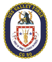 12&quot; Uss Valley Forge Cg 50 Military Armed Forces Sticker Decal Usa Made - £23.97 GBP