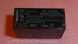 NEW 2PCS FTR F1CA012V IC Power Relay 8-pins 12VDC 12V , 5A 250VAC 5A 24V... - $18.00