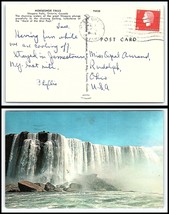 1964 CANADA Postcard - Port Credit to Rudolph, Ohio USA H16  - $2.96