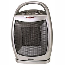 Optimus Portable Oscillating Ceramic Heater with Thermostat - £66.40 GBP