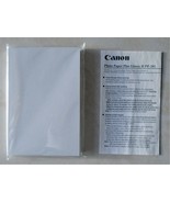 Canon Photo Paper Plus Glossy II PP-201, 4&quot;x 6&quot;, 50 Sheets sealed package - $5.00
