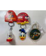 NOS Vintage Lot 3 Disney Donald Duck Keychains - £15.56 GBP
