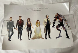 Spectrum Comics Character Sheet 19”x13” 2023 SDCC Swag Poster - $9.95