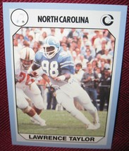 1990 Collegiate Collection North Carolina #64 Lawrence Taylor - £3.55 GBP