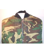 Camouflage/blaze orange hunting vest size Medium-Large Fleetwood Sportsw... - €25,49 EUR