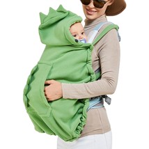 Stroller Cover Baby Carrier Cover Newborn Hooded Stretchy Cloak, Green - £32.48 GBP