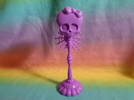 Mattel Monster High Doll Skull Web Stand Purple - Rare - £4.69 GBP