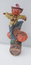 Vintage Jack&#39;s Pumpkin Spice Dancing Scarecrow 8.5&quot; Draft Beer Tap Handle - $57.00