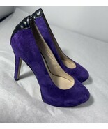 Nine West Purple Suede Stilettos Heels Size 5 - $33.87 CAD