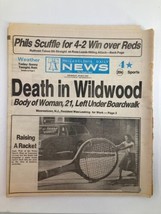 Philadelphia Daily News Tabloid June 3 1982 Judy Weir Raising A Racket - £18.68 GBP