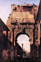 Arch of Titus, Rome by Canaletto - Art Print - £17.48 GBP+