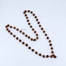 54/108 beads  925 sterling silver Chandan mala" sandal wood bead jaap ma... - $137.60+