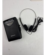 Magnavox Walkman AQ6540/17 AM/FM/CASSETTE Player with Original Headphone... - $24.95