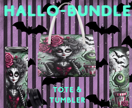 Gothic Rose Siren Tumbler | Bewitching Botanicals &amp; Batty Sips | Bundle ... - $60.00