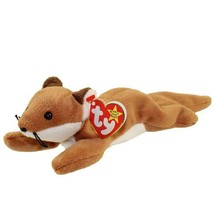 Sly The Fox TY Beanie Baby White Belly MWMT Collectible New - £7.15 GBP