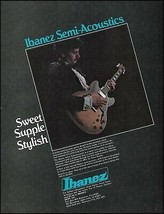 Lee Ritenour 1980 Ibanez Artist AS-100 Semi-Acoustic guitar advertisemen... - $4.01
