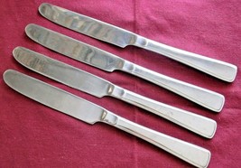 Reed &amp; Barton Stainless Ultra Select 4 Dinner Knives Porto Santo Stefano... - £15.78 GBP