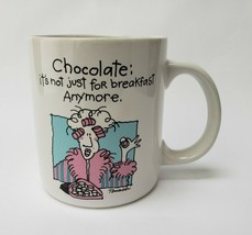 American Greetings Coffee Mug Cup Debbie Tomassi Stoneware Choclate: It's Not... - $22.72