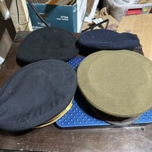 LOT OF 4 Military Men&#39;s Vintage Military Hats READ - £23.18 GBP