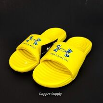 UA Under Armour ANSA Graphic Slide Womans Sz 6 Sandals Yellow New - $24.90