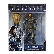 Warcraft Lothar Action Figure &amp; Removable Sword &amp; Shield JAKKS Pacific NIB - $25.98