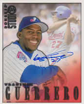 Vladimir Guerrero Signed Autographed 1998 Donruss Studio 8x10 Photo Montreal Exp - £47.18 GBP