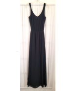 Show Me Your MuMu Kendall Maxi Dress Size XS X-Small Black Formal - $16.10