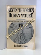 Seven Theories of Human Nature by Leslie Stevenson (1974 Softcover) - $8.56
