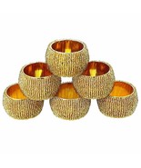Serviette Ring Silber Gold Perlen Halter Geburtstag, Christmas Jeder Anl... - $20.82 CAD