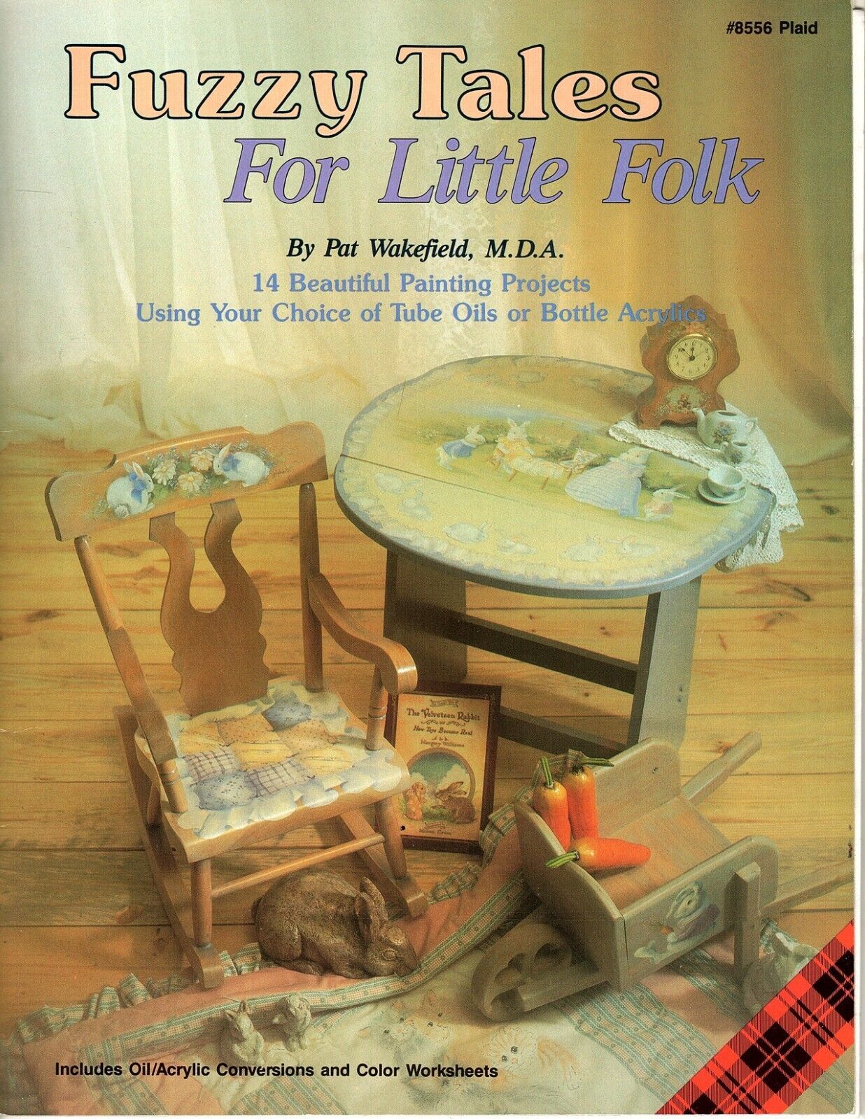 Plaid - Fuzzy Tales For Little Folk - 14 Painting Projects for Oils or Acrylics - $9.64