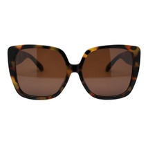 Women&#39;s Oversized Sunglasses Chic Square Trendy Fashion Shades UV400 - £9.98 GBP