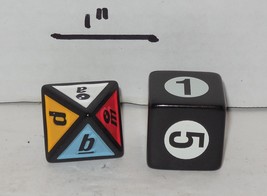 Screenlife TV Deluxe Scene it DVD Board Game Replacement Set of 2 dice Part - $95.51 MXN