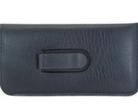 NEW Soft Eyeglasses Glasses Black Case Pouch With Clip Cleaning Cloth 16... - $6.68