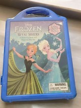 Disney&#39;s Frozen: Royal Sisters Dress-Up Book and Magnetic Play Set Free ... - $13.97