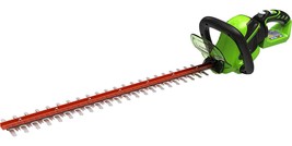 Hedge Trimmer 24-Inch Battery Powered 40-Volt Dual Blades Outdoor Gardening Cut - £70.23 GBP