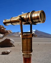 Cane Z Sir Francis Drake Brass Telescope Handmade Hardwood Walking Stick... - £50.14 GBP
