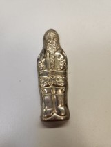 Vintage VormenFabriek Tilburg-Holland Heavy Metal Chocolate Santa Mold 4&quot; - £11.50 GBP