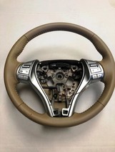 OEM 2017-2018 Nissan Altima Beige Leather Steering Wheel Assembly 48430-... - $3,623.74 MXN