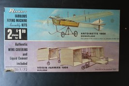 Vtg Renewal&#39;s 2 for 1 Model Kit 1/72 w/ Aero-Skin Original Box NOS NRFP ... - $60.00