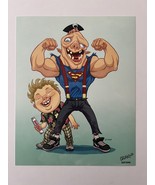 Chunk and Sloth Signed Art Print (xxx/500) by Tim Odland | BAM! Box Excl... - $14.75