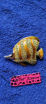 New Betsey Johnson Brooch Lapel Pin Fish Tropical Beach Collectible Decorative - £11.98 GBP