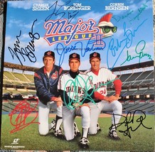 MAJOR LEAGUE II LAZER DISC SIGNED X9 - Charlie Sheen, Tom Berenger, Corb... - $689.00