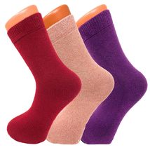 AWS/American Made Women&#39;s Insulated Thermal Socks Seamless Toe Reinforced Heel P - $8.42