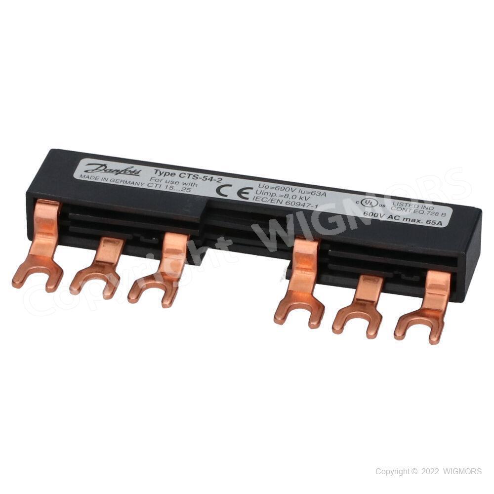 Bus bars for circuit breakers Danfoss CTS 54-2   047B3087 - $9.60