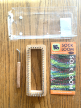 NOS KB Little Knitting Loom, Sock Loom, Round Loom, 52 pegs, fine Gauge ... - $16.95