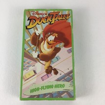 Disney Duck Tales VHS Tape High Flying Hero Launchpad McQuack Vintage 19... - $14.80