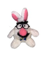 Vtg Dakin Harespray Rabbit Bunny Bow Tie Plush 1992 Stuffed Animal Easter - $14.55