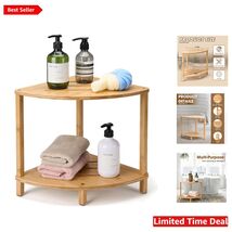 Elegant Bamboo Shower Foot Rest - Waterproof, Lightweight, Anti-Slip Design - $67.27